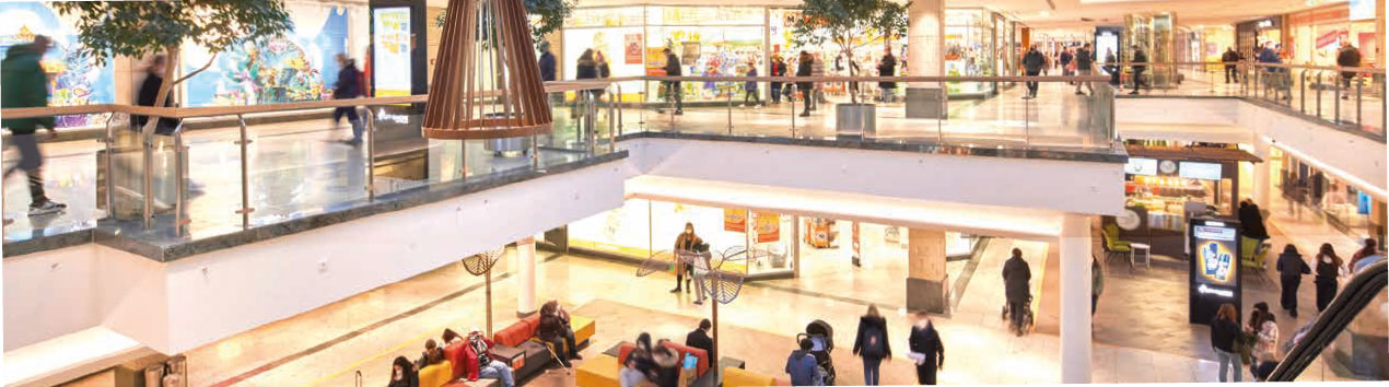City Galerie Aschaffenburg Innenansicht